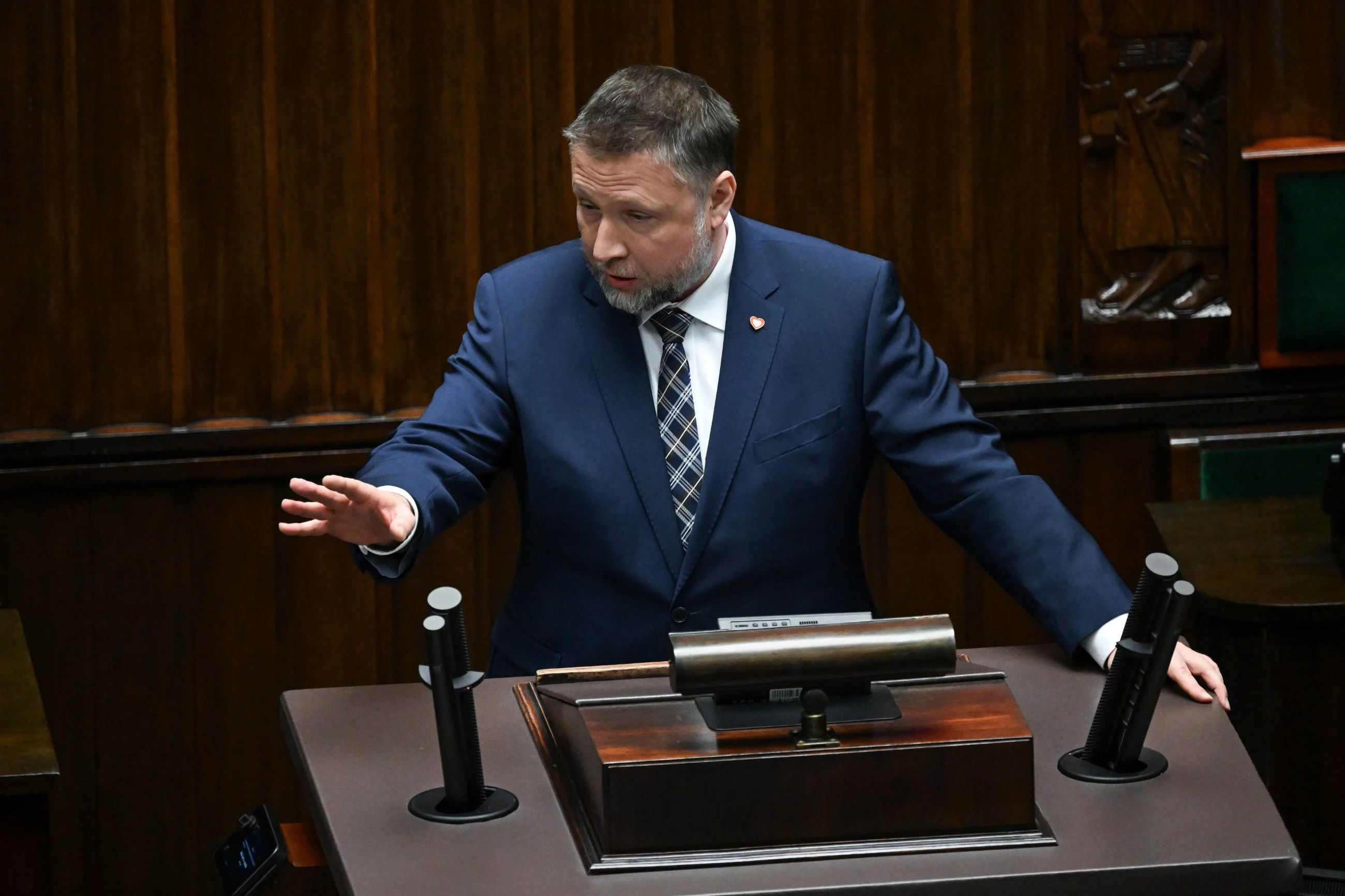 Minister spraw wewnętrznych i administracji Marcin Kierwiński