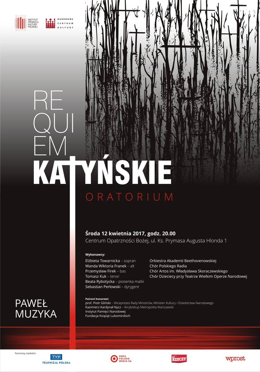 Oratorium „Requiem katyńskie” w Świątyni Opatrzności Bożej