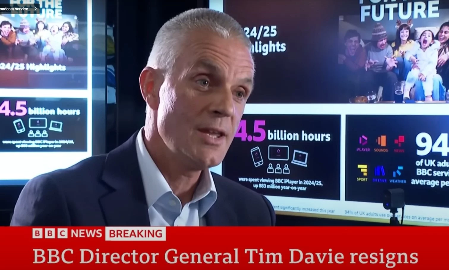 Dyrektor generalny BBC Tim Davie rezygnuje ze stanowiska