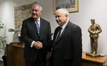 Rex Tillerson, Jarosław Kaczyński