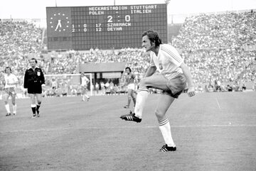 RFN , 1974. Mistrzostwa Świata w piłce nożnej . Mecz Polska - Włochy