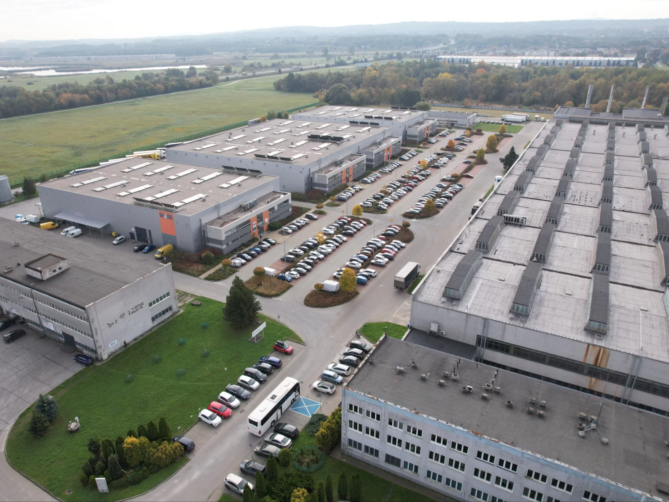MARR Business Park przy ulicy Nad Drwiną w Krakowie