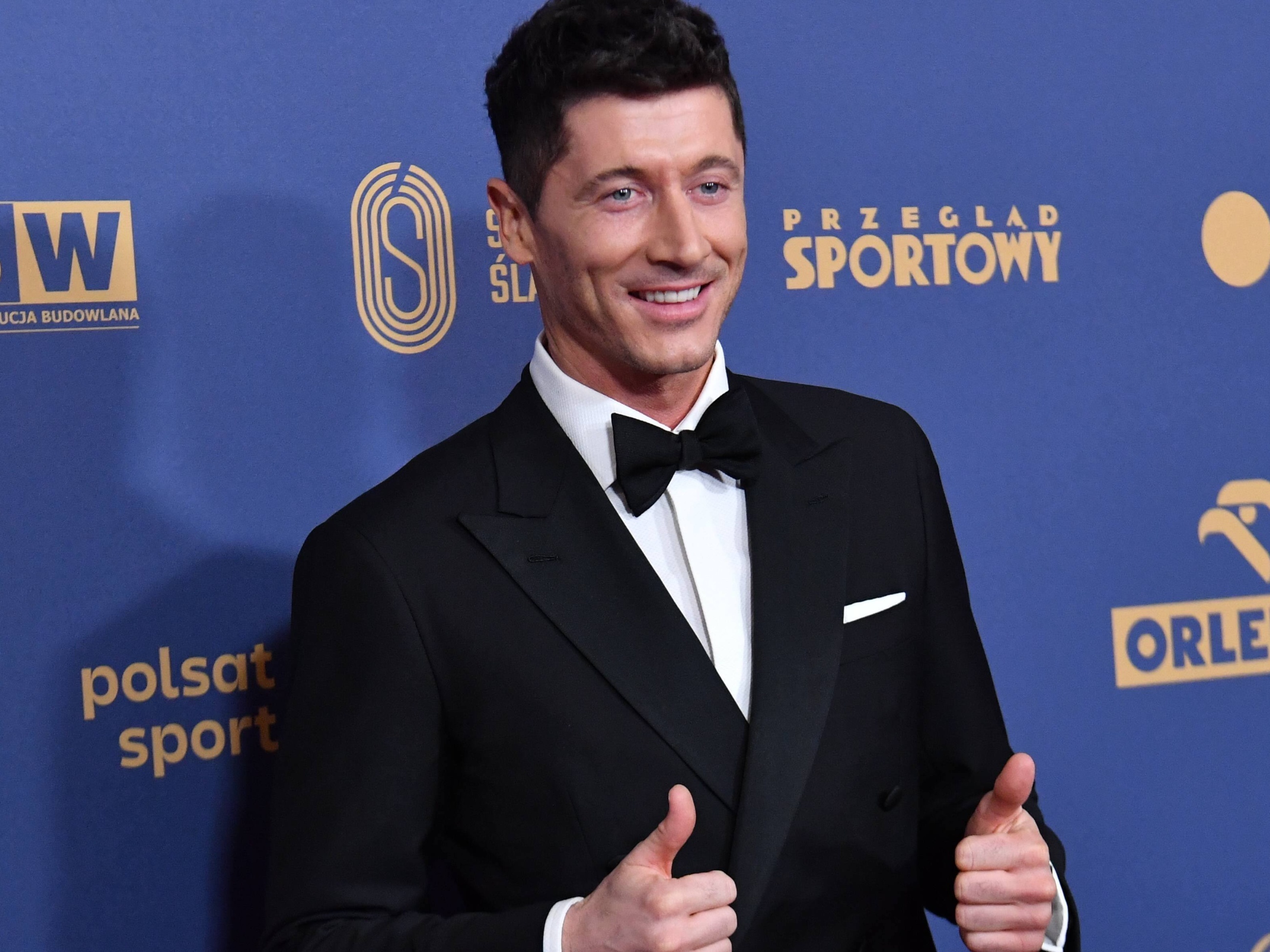 Kapitan piłkarskiej reprezentacji Polski Robert Lewandowski