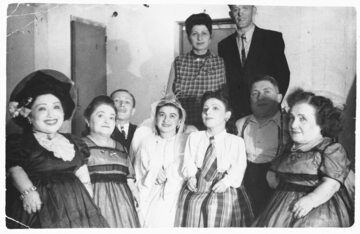 Rodzina Ovitz w 1950 r.