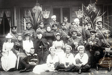 Rodzina Romanowów w 1892 roku