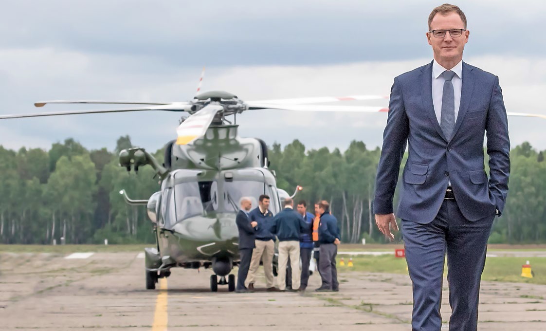 Krzysztof Krystowski, wiceprezes Leonardo Helicopters