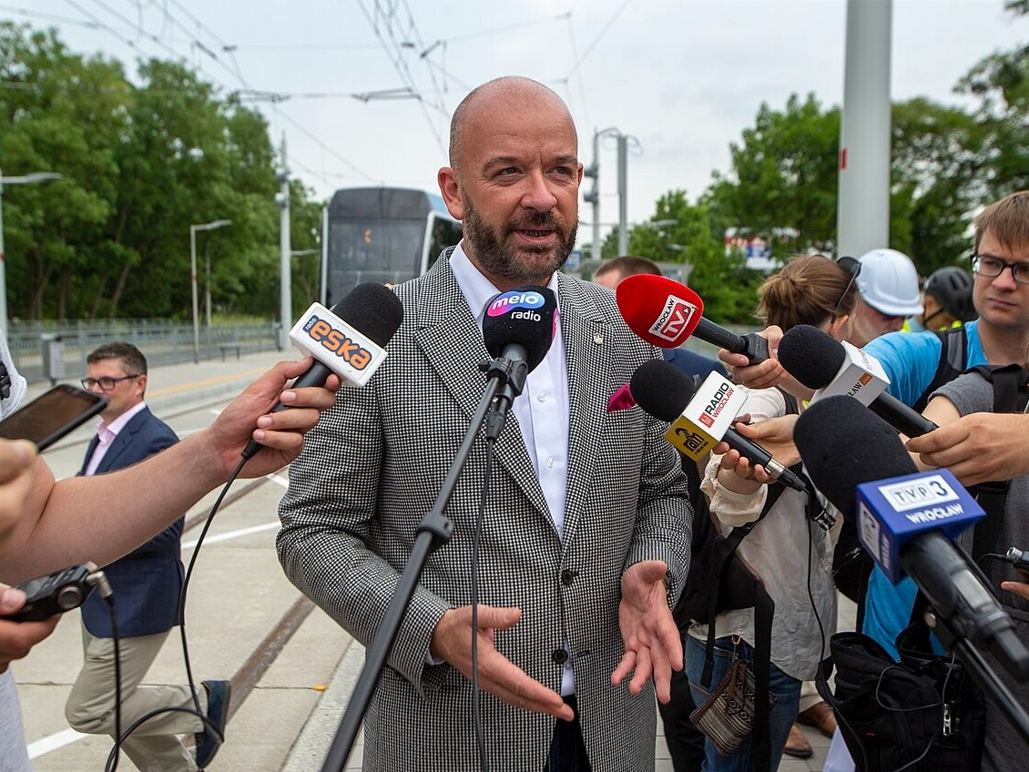 Jacek Sutryk, prezydent Wrocławia