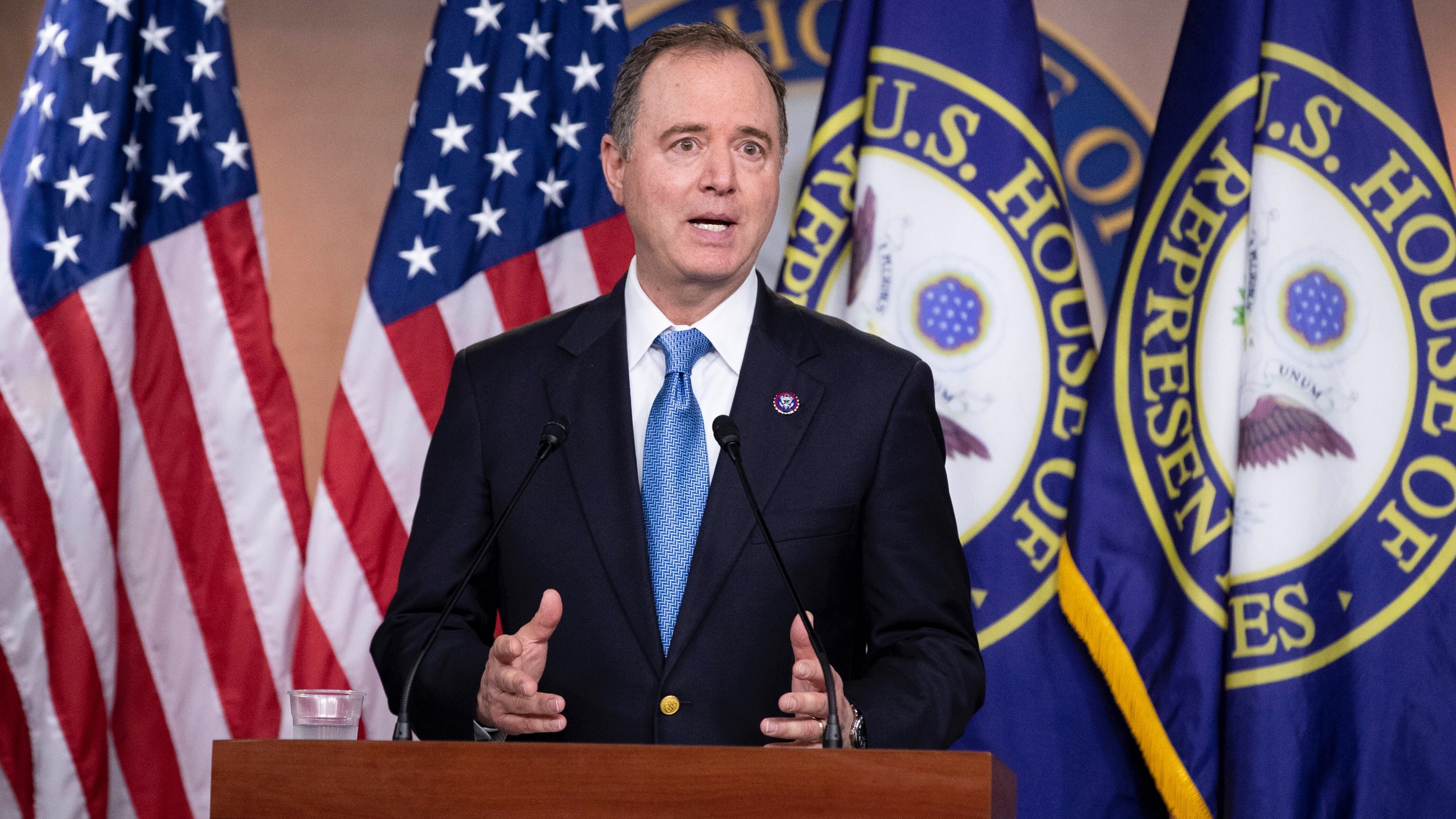 Szef komisji wywiadu Izby Reprezentantów Kongresu USA Adam Schiff