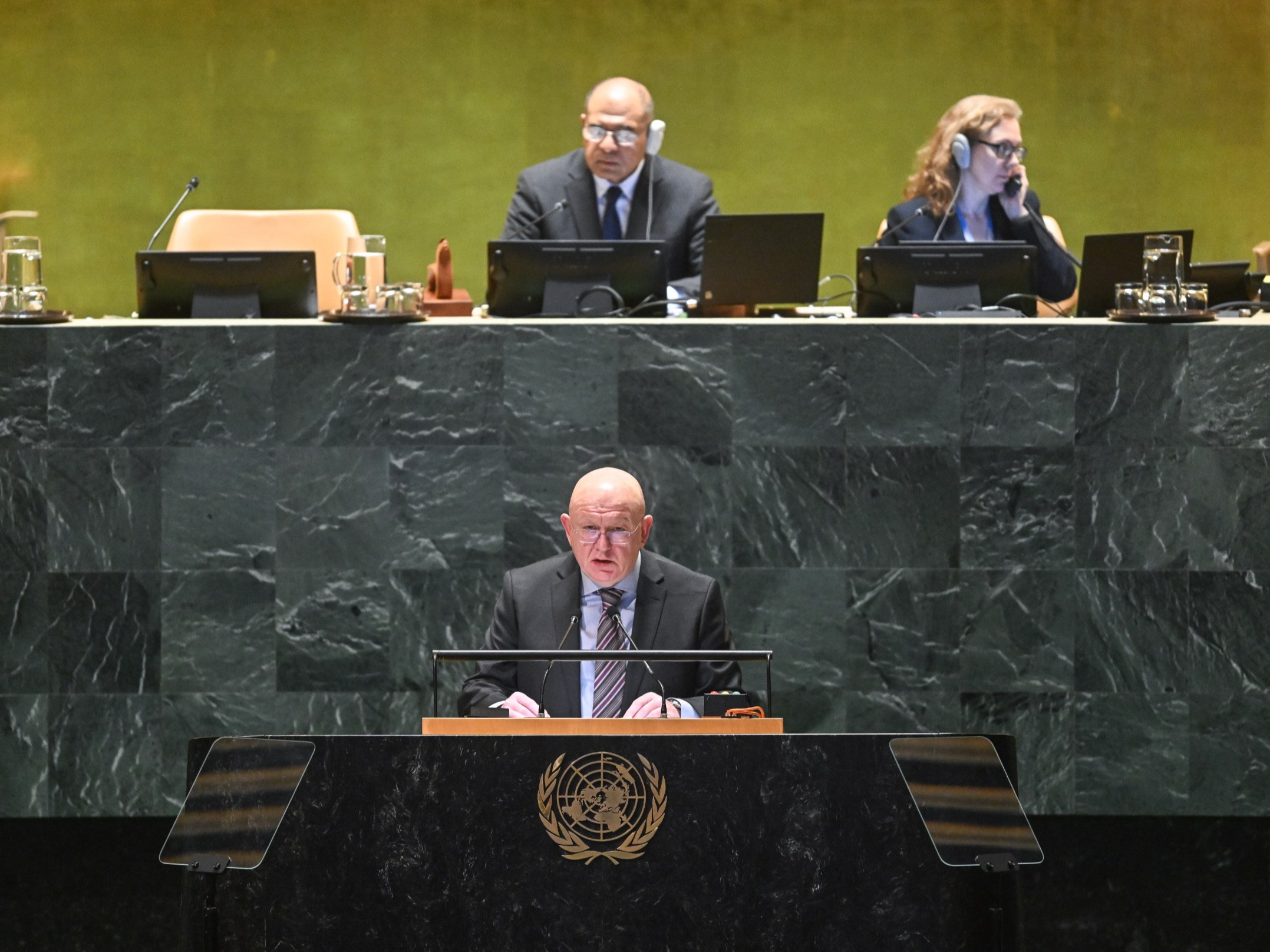 Rosja oskarża Polskę na forum ONZ. "Eskaluje konflikt i działa w interesie Kijowa"