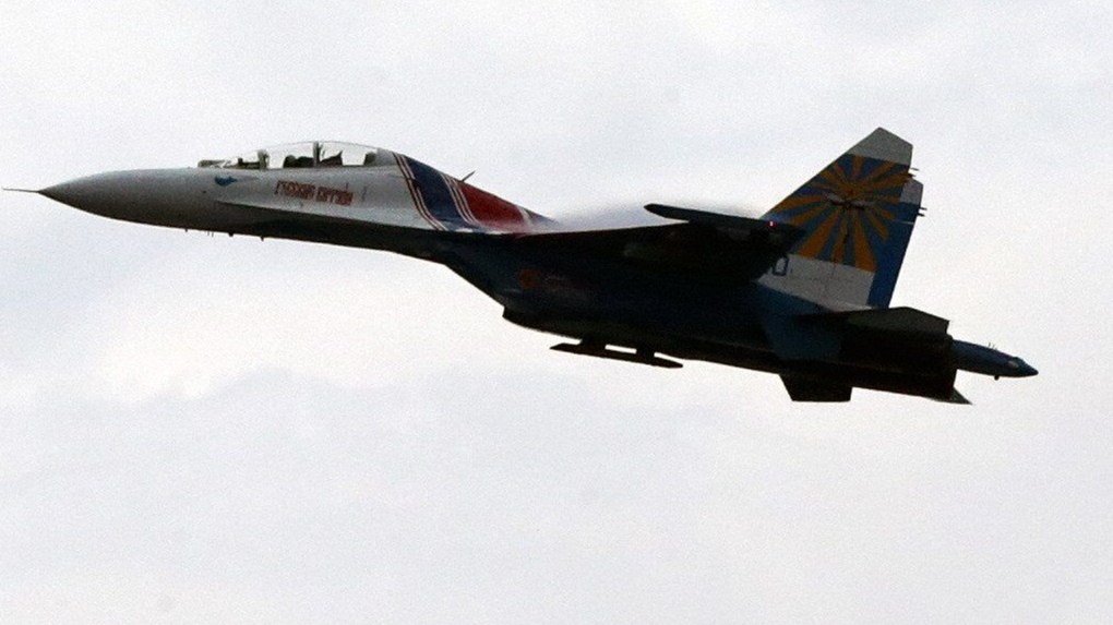 Myśliwiec Su-27 Rosyjskich Sił Powietrznych