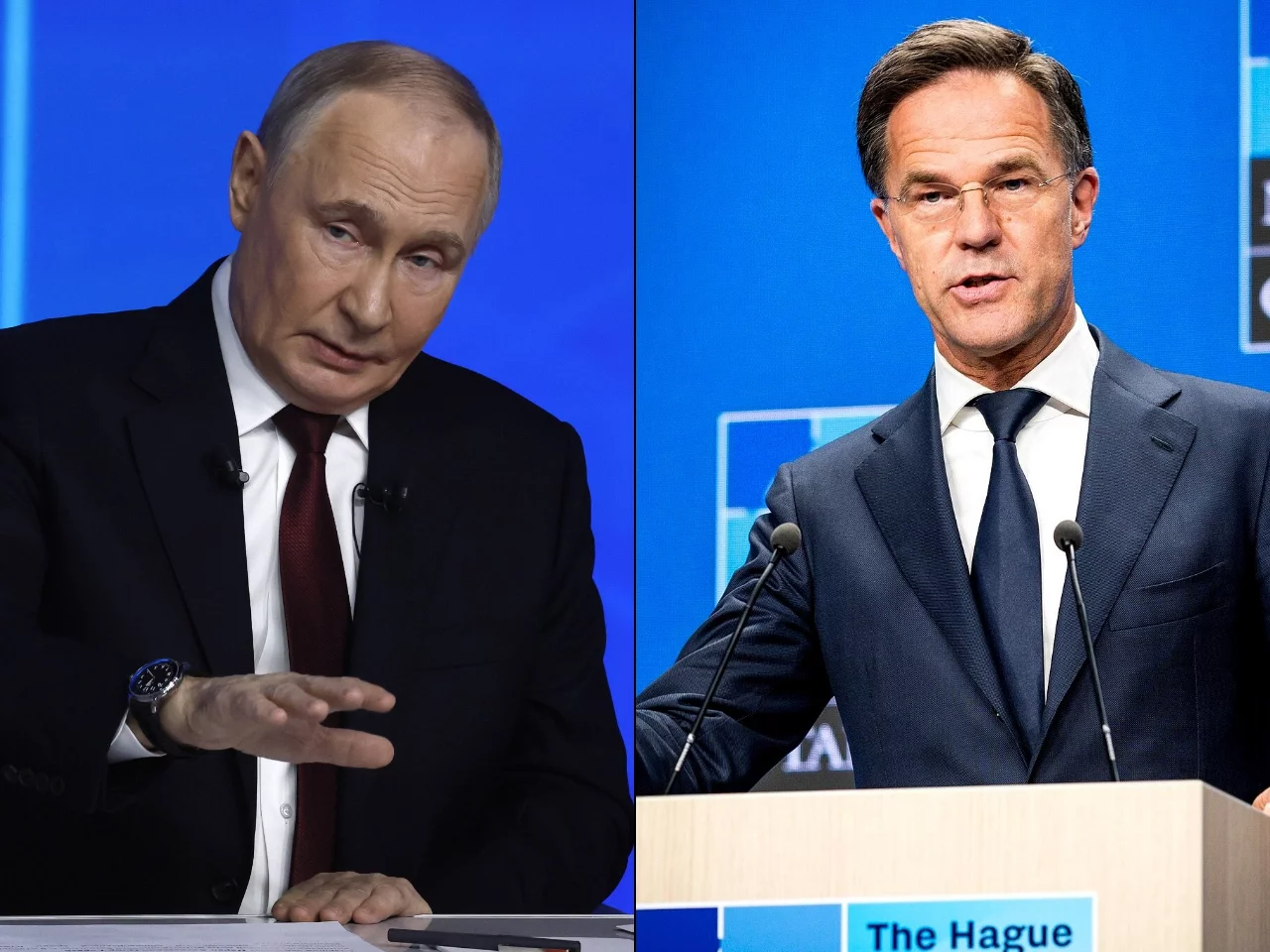 Władimir Putin, Mark Rutte
