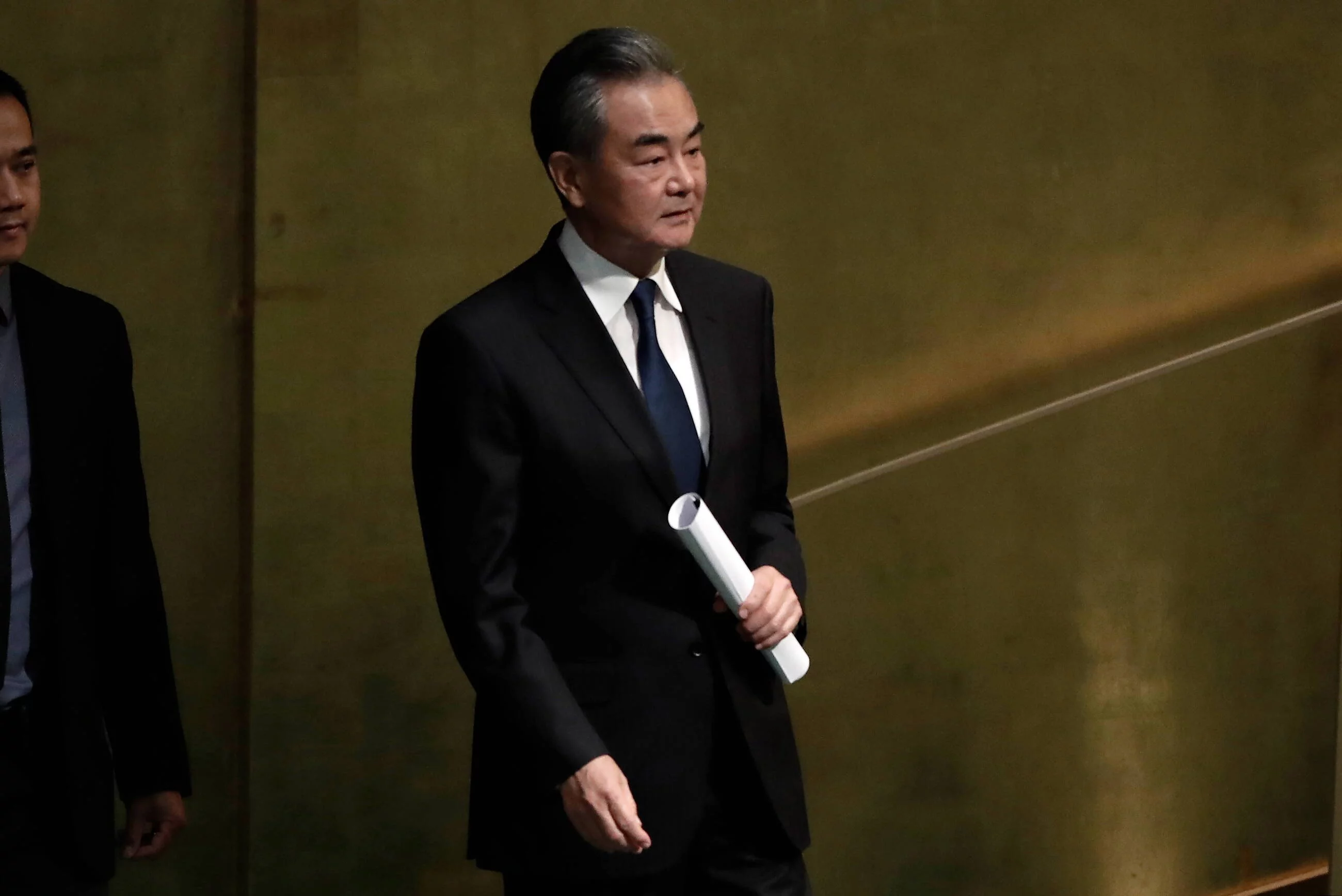 Szef MSZ Chin, Wang Yi.