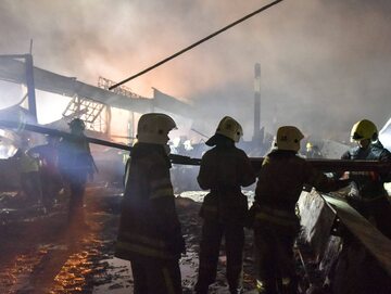 Rosjanie ostrzelali centrum handlowe w Krzemieńczuku, w środkowej Ukrainie