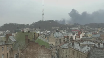 Rosjanie ostrzelali Lwów. Media informują o trzech eksplozjach we wschodniej części miasta.