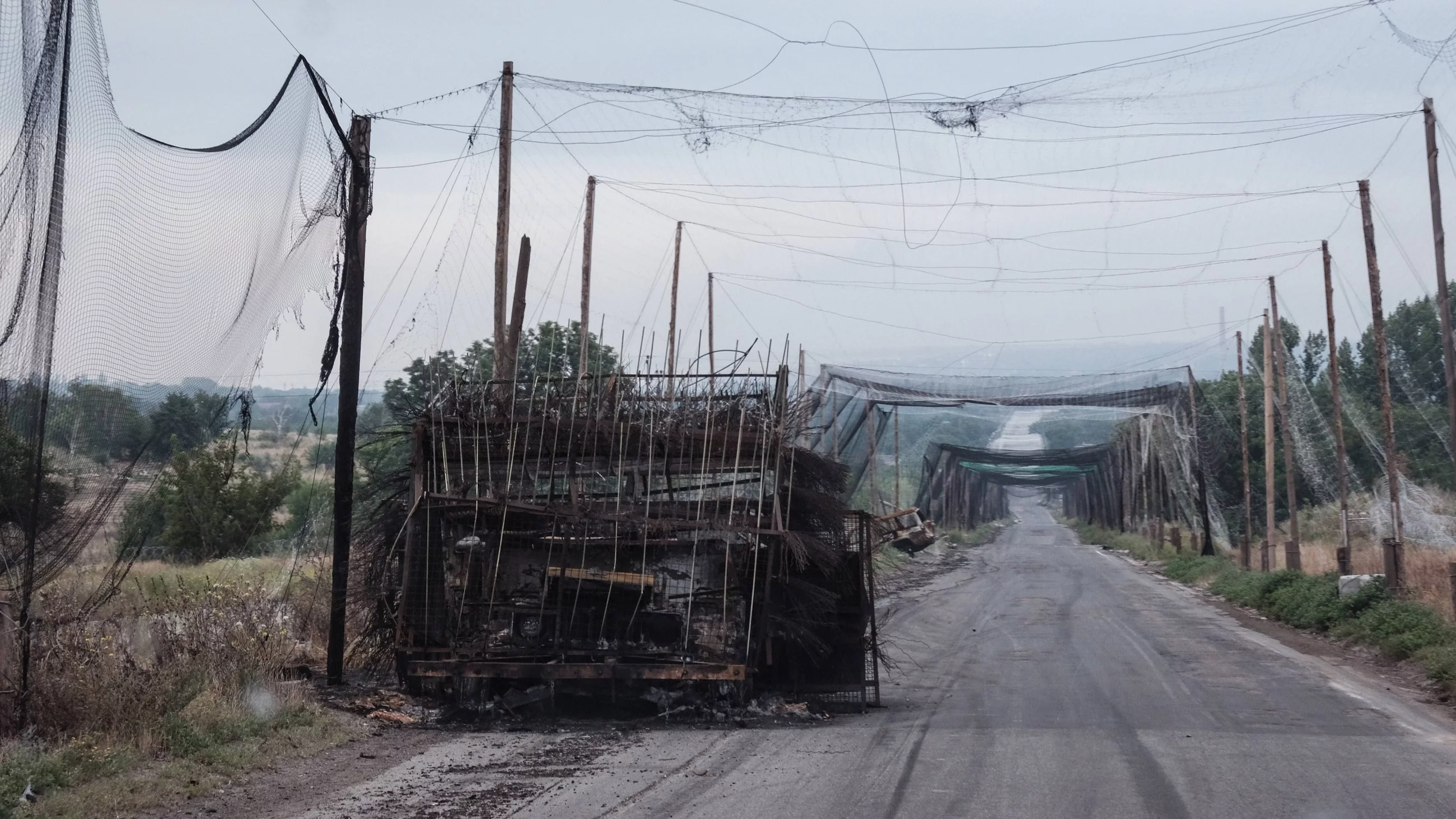 Ukraina. Droga Kramatorsk - Druzhkivka