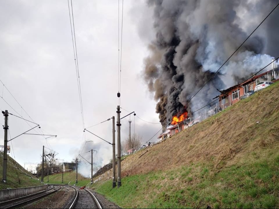 Atak rakietowy na Lwów