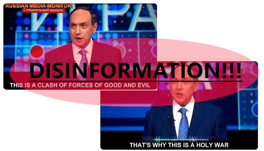"Rosyjska propaganda kontynuuje próby pokazywania wojny przeciwko Ukrainie w kontekście zmagań >>dobra<< ze >>złem<<" – pisze Stanisław Żaryn.