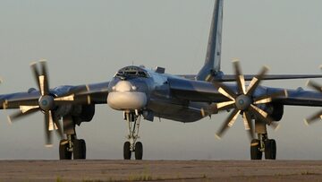 Rosyjski bombowiec Tu-95