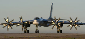 Rosyjski bombowiec Tu-95