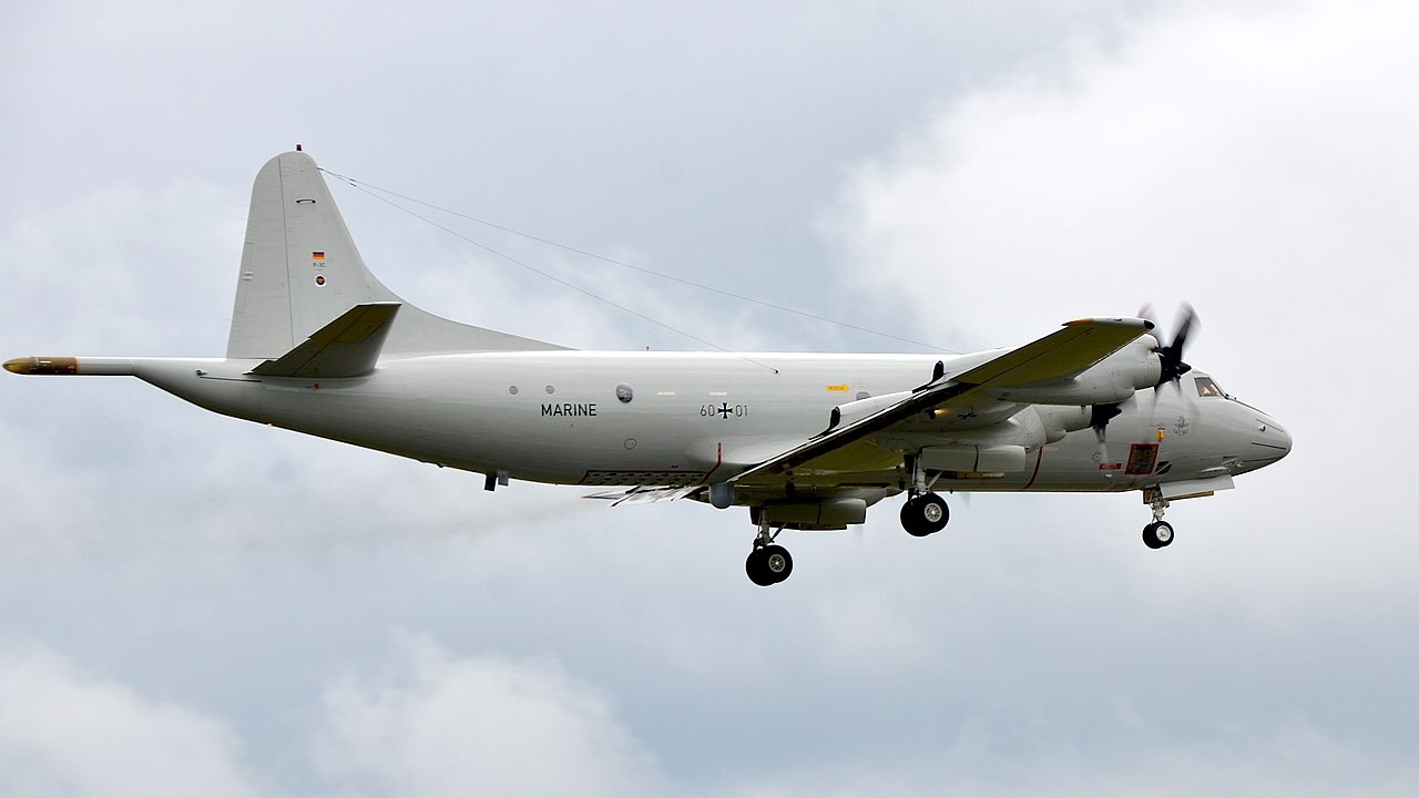 Samolot rozpoznawczy Lockheed P-3 Orion, zdjęcie ilustracyjne