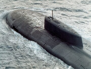 Rosyjski okręt atomowy, zdjęcie ilustracyjne
