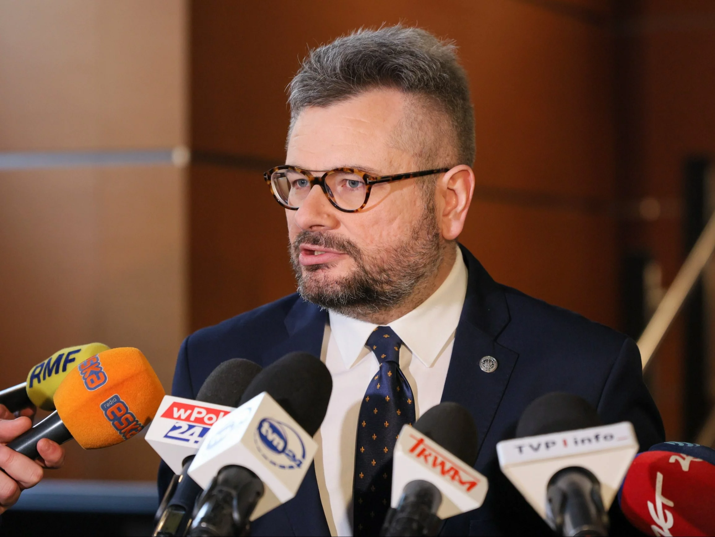 Rzecznik Prokuratury Okręgowej w Warszawie prok. Piotr Skiba