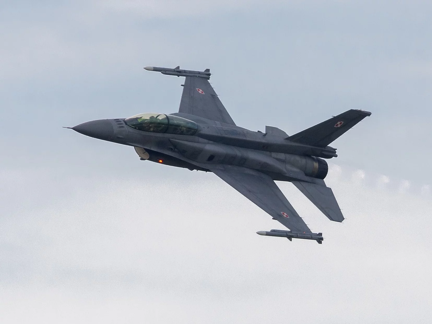 Rosyjski samolot nad Bałtykiem. Polskie myśliwce w akcji