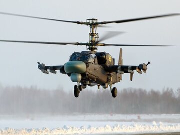 Rosyjski śmigłowiec Ka-52, zdjęcie ilustracyjne