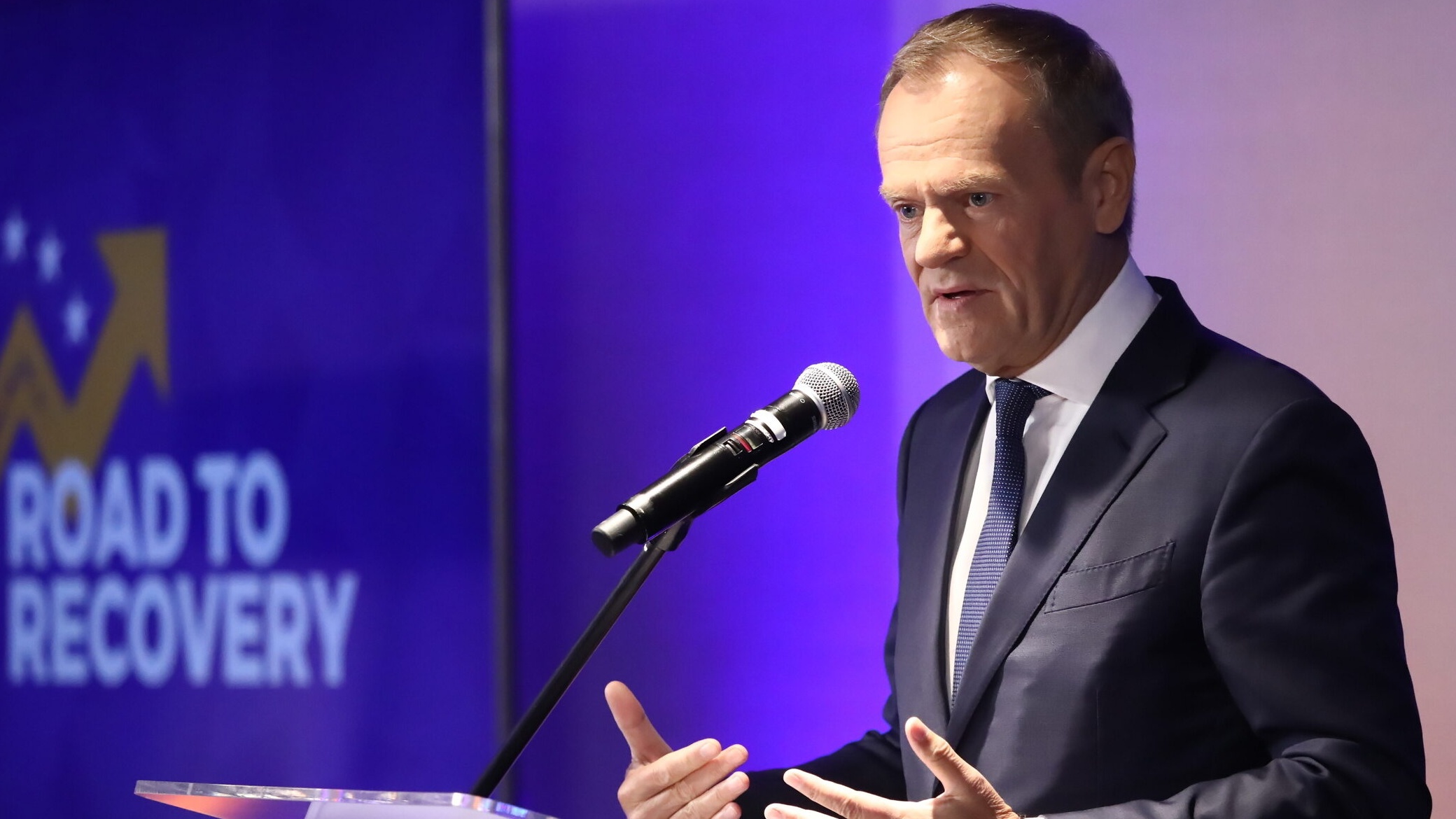 Przewodniczący Platformy Obywatelskiej Donald Tusk.