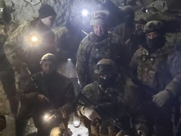 Rosyjskie media oznajmiły, że Grupa Wagnera kontroluje kopalnie w Sołedarze