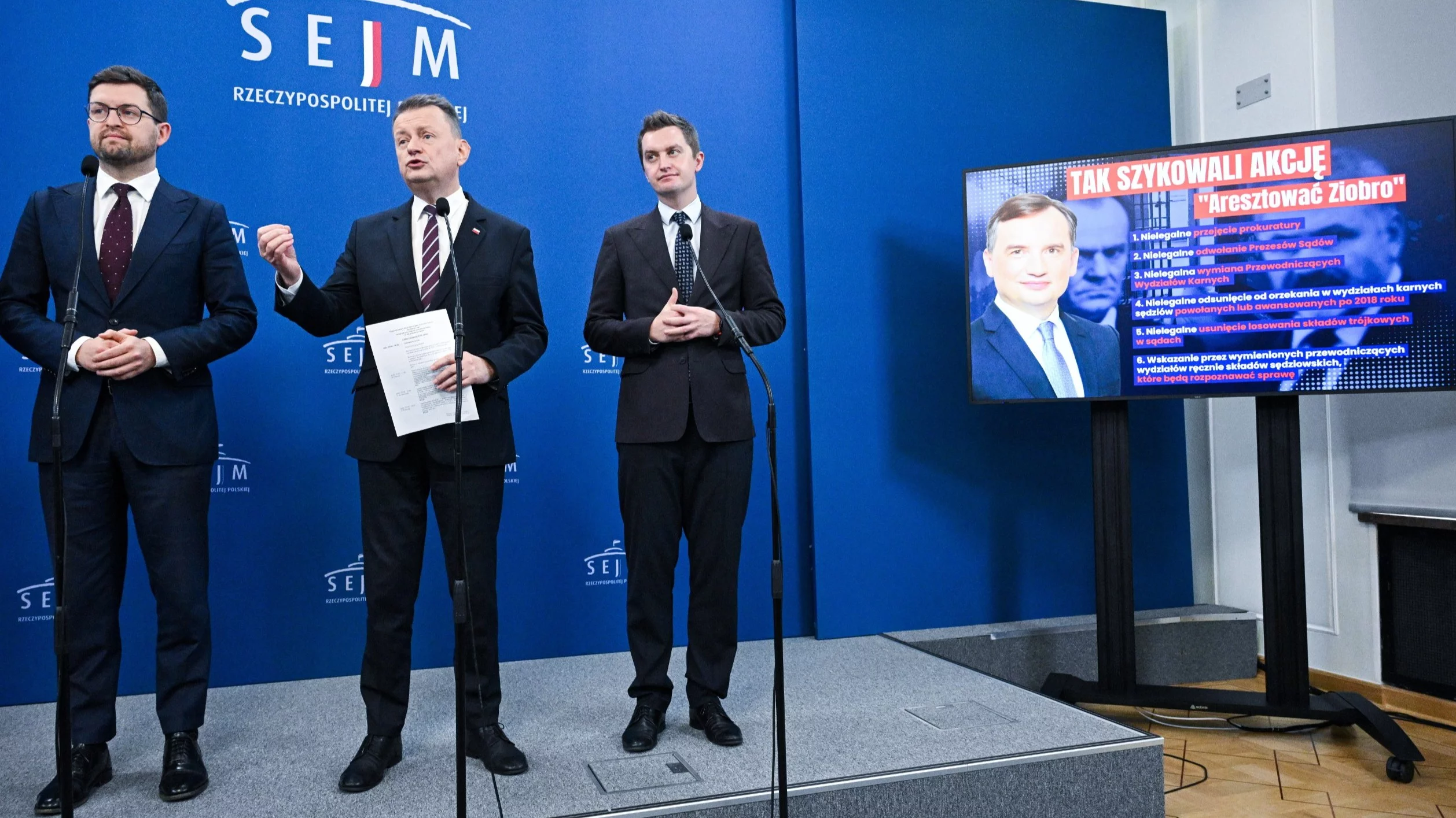 "Rozgrzany sędzia" miał klepnąć areszt Ziobry? Poseł wskazał nazwisko