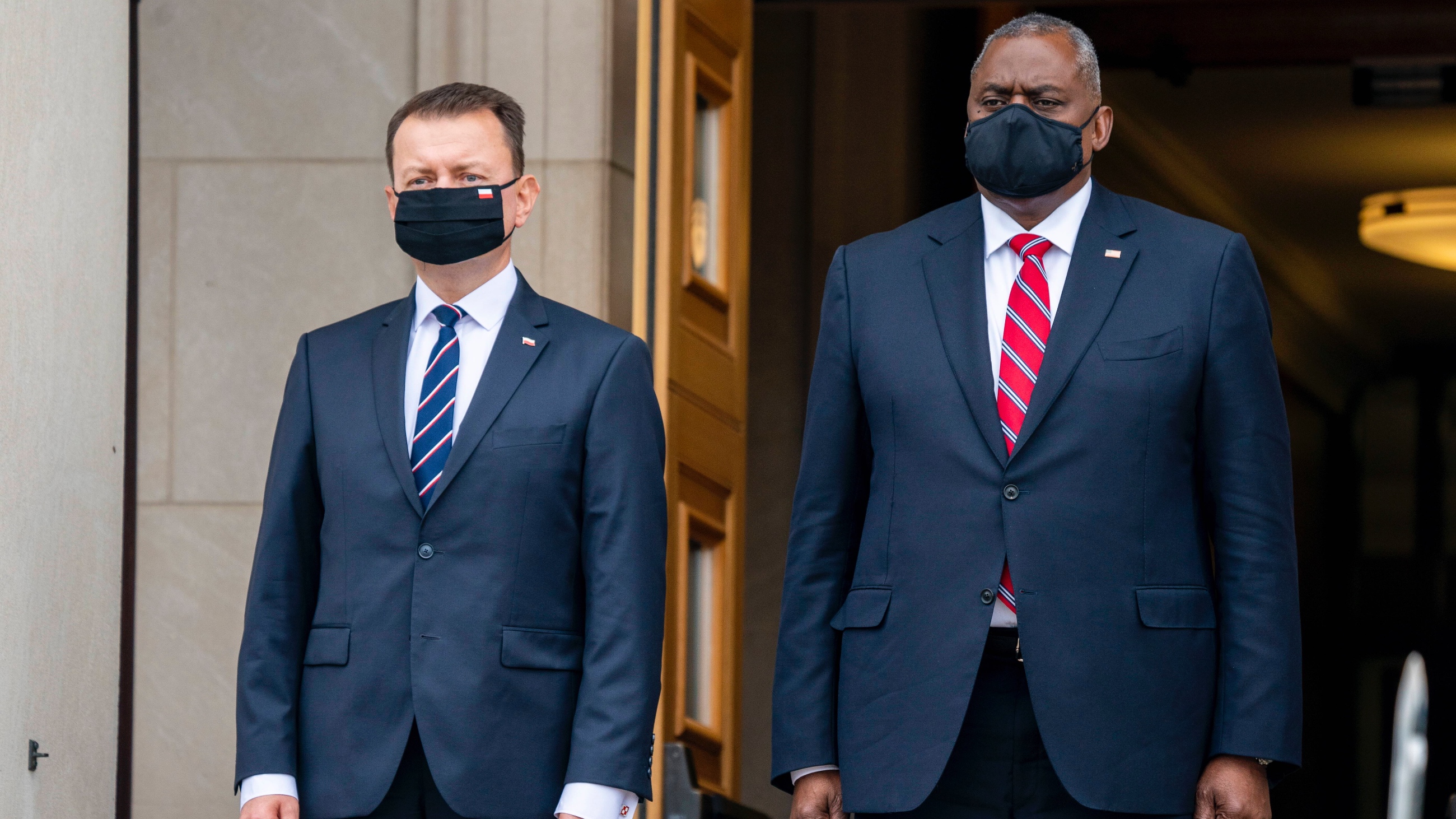 Mariusz Błaszczak i Lloyd Austin