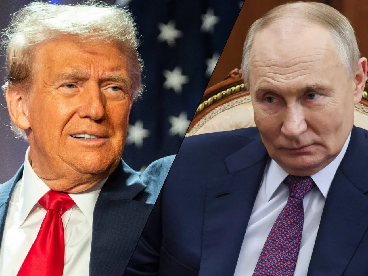 Donald Trump i Władimir Putin