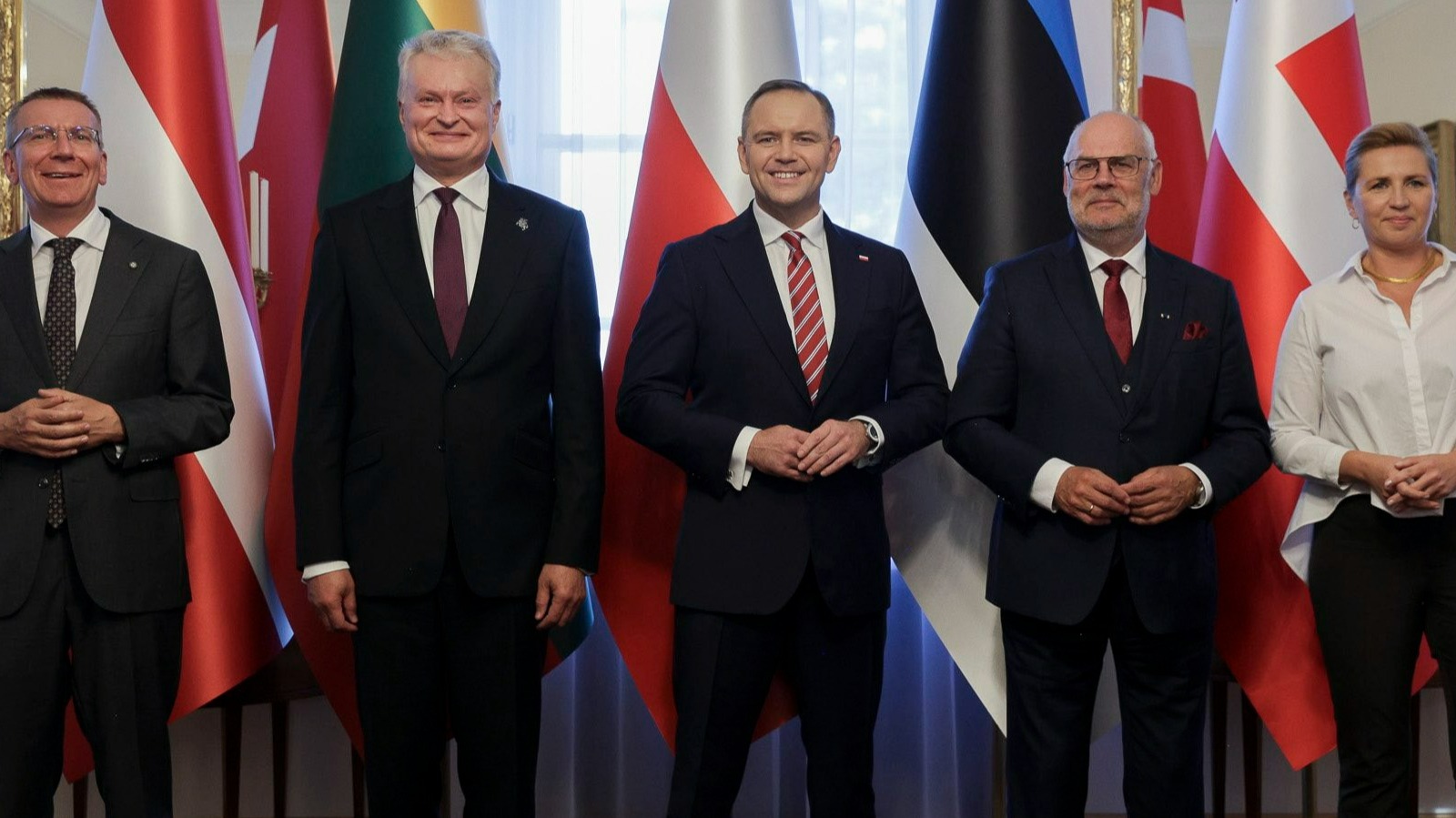 Rozmowy w Belwederze. Z liderami połączył się Zełenski