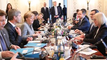 Rozmowy w trakcie wizyty kanclerz Niemiec Angeli Merkel w Warszawie