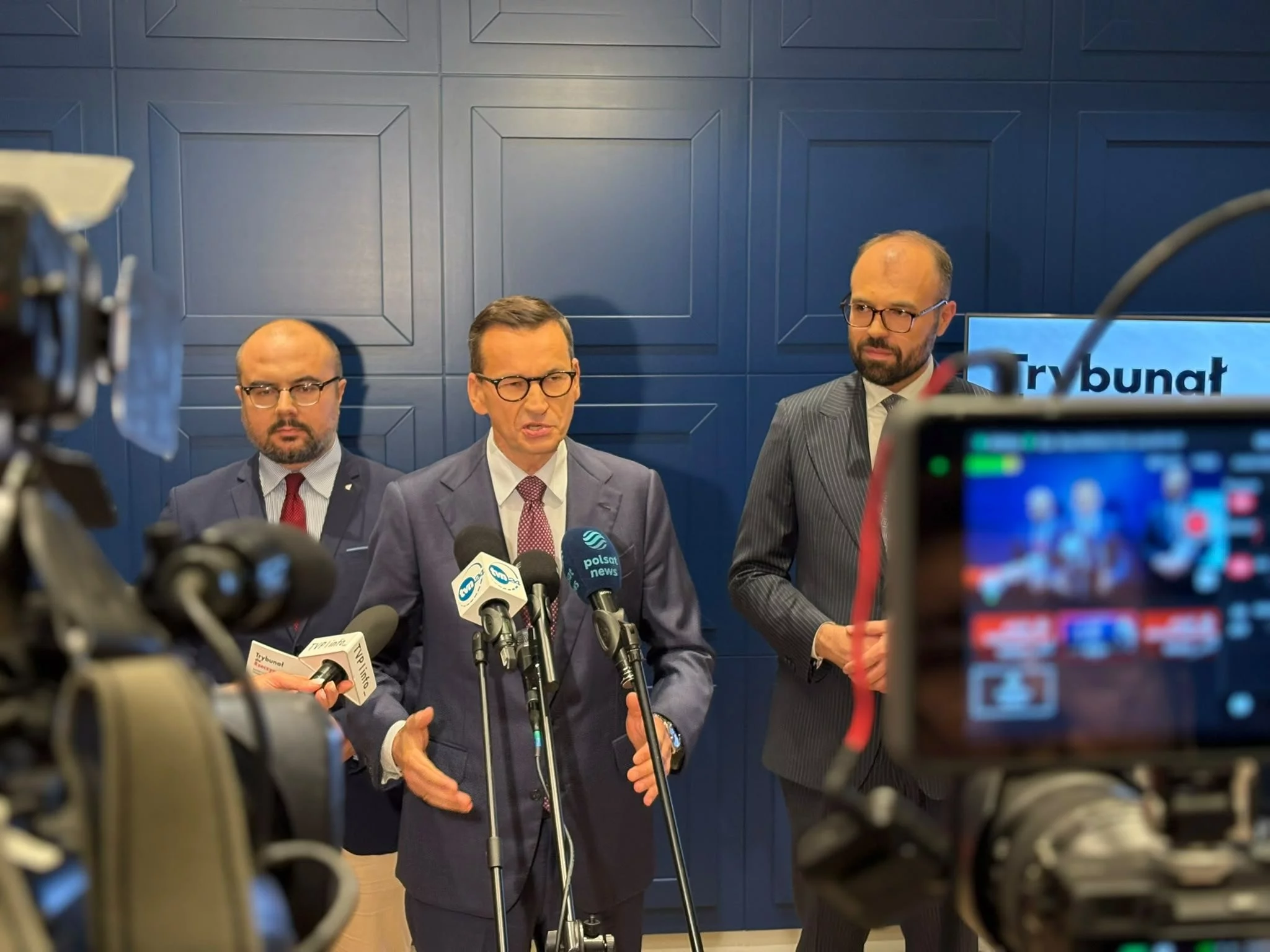 Paweł Jabłoński, Mateusz Morawiecki i Krzysztof Szczucki (Rozwój Plus)