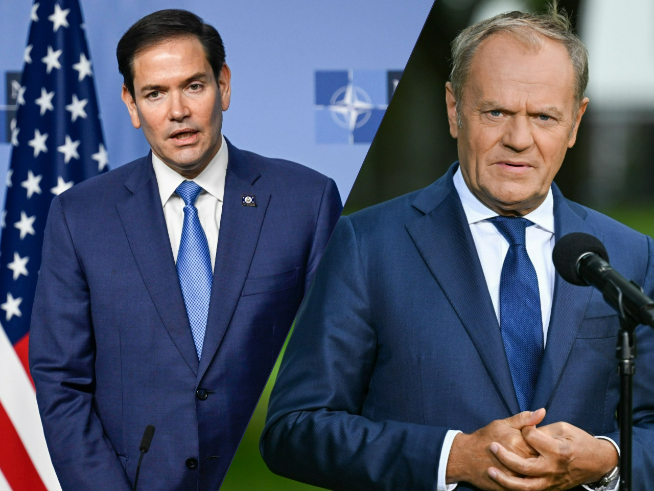 "Nie sądzę". Jasna odpowiedź Rubio na sugestie Tuska