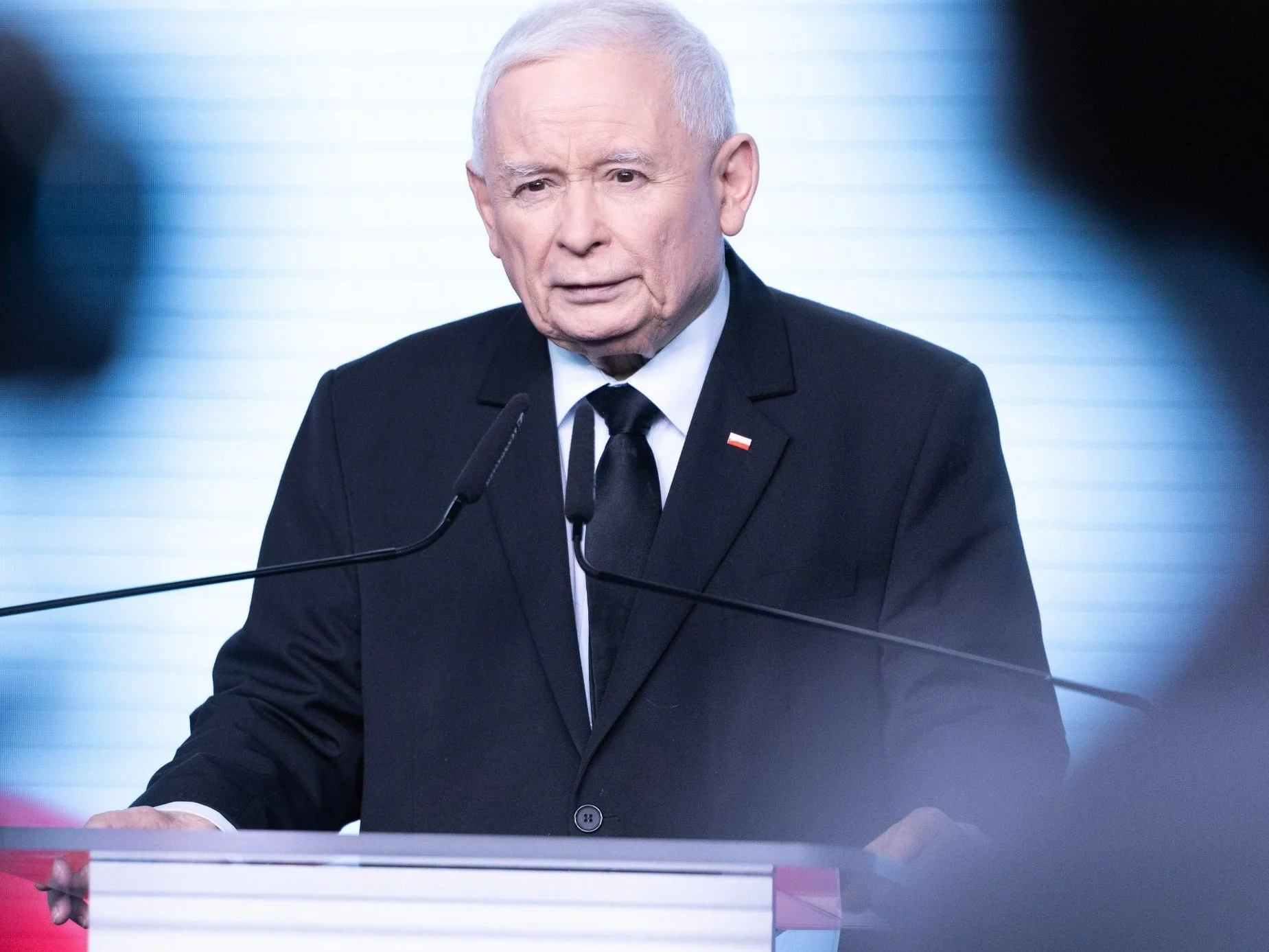 Prezes PiS Jarosław Kaczyński