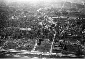 Ruiny warszawskiego Śródmieścia, rok 1946