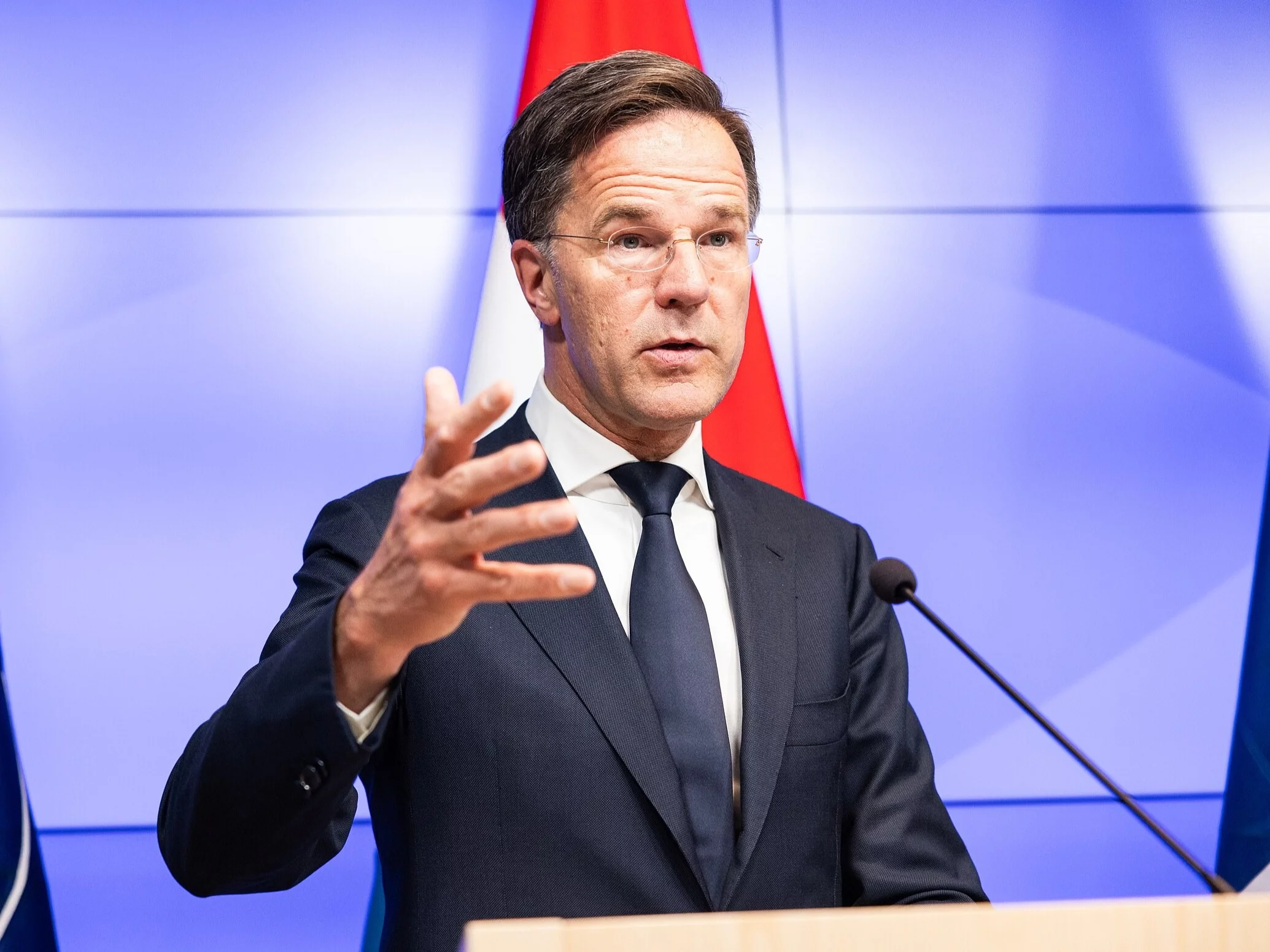 Mark Rutte, szef NATO