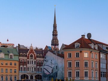 Ryga, stolica Łotwy, zdjęcie ilustracyjne