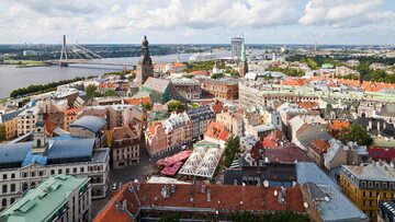 Ryga, stolica Łotwy