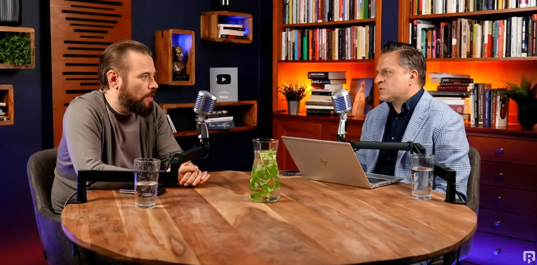 Krzysztof Stanowski i Bogdan Rymanowski w kanale 
Rymanowski Live