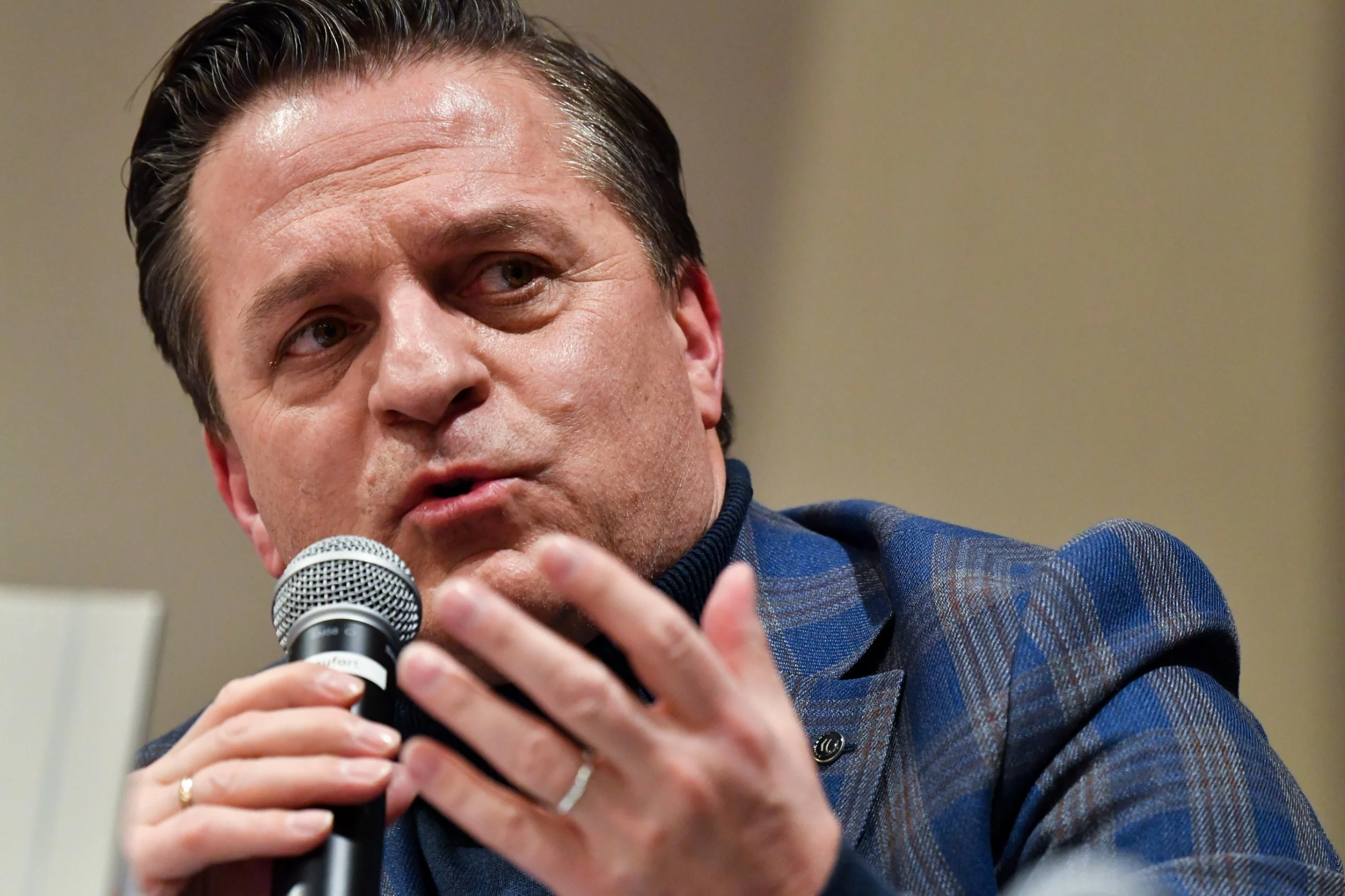 Dziennikarz Bogdan Rymanowski