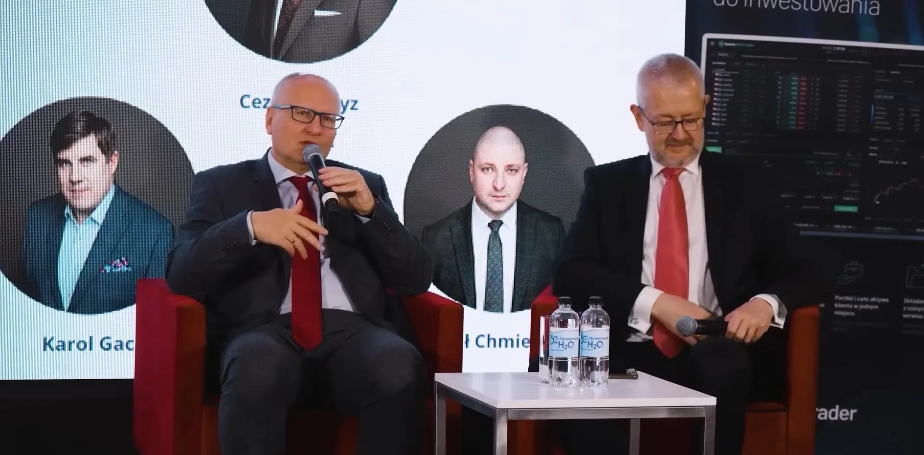 Paweł Lisicki i Rafał Ziemkiewicz w Karpaczu