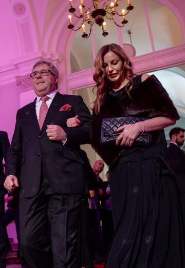 Ryszard Czarnecki z żoną