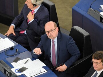 Ryszard Legutko (PiS) w Parlamencie Europejskim
