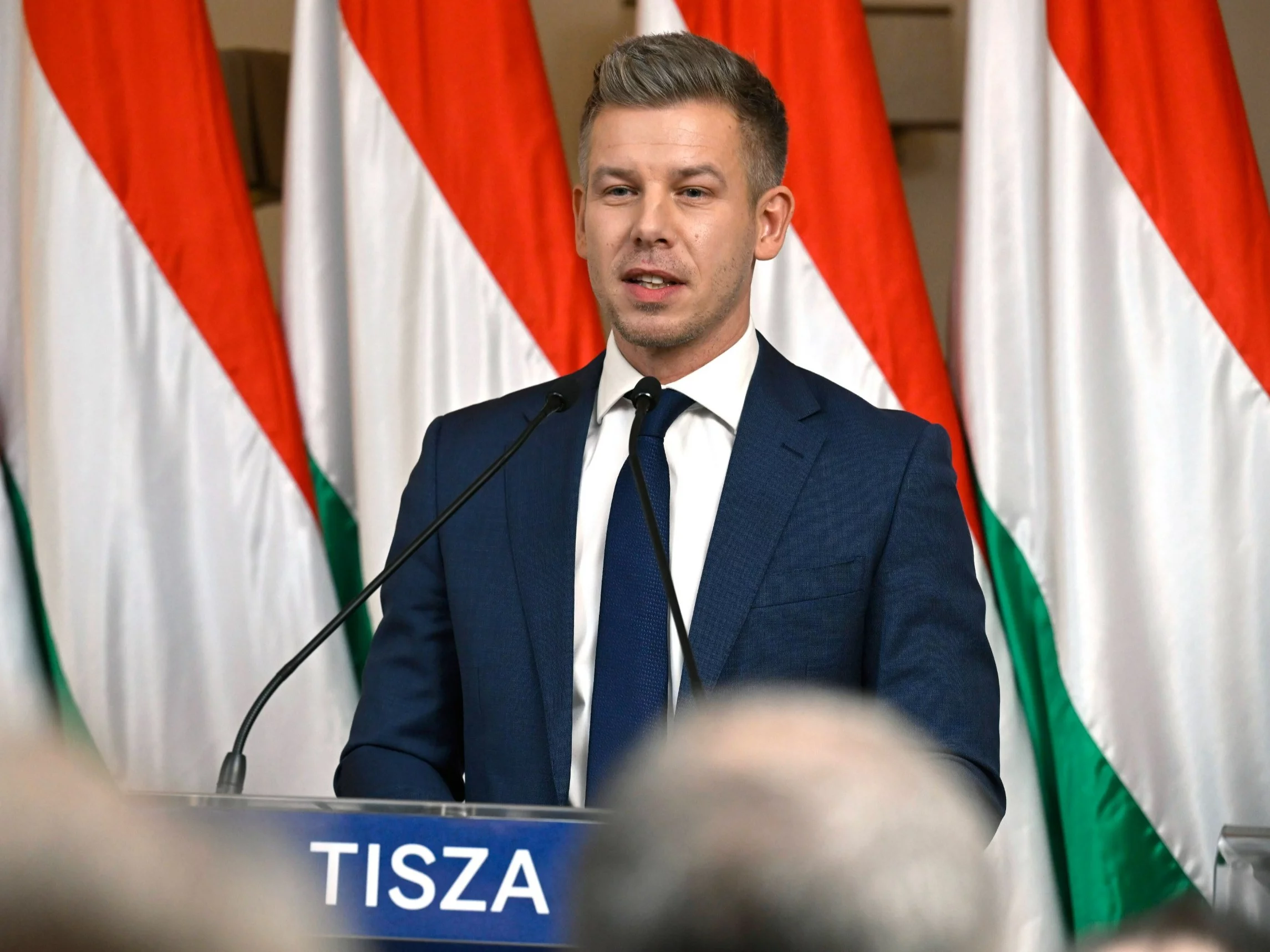 Peter Magyar, lider opozycji na Węgrzech