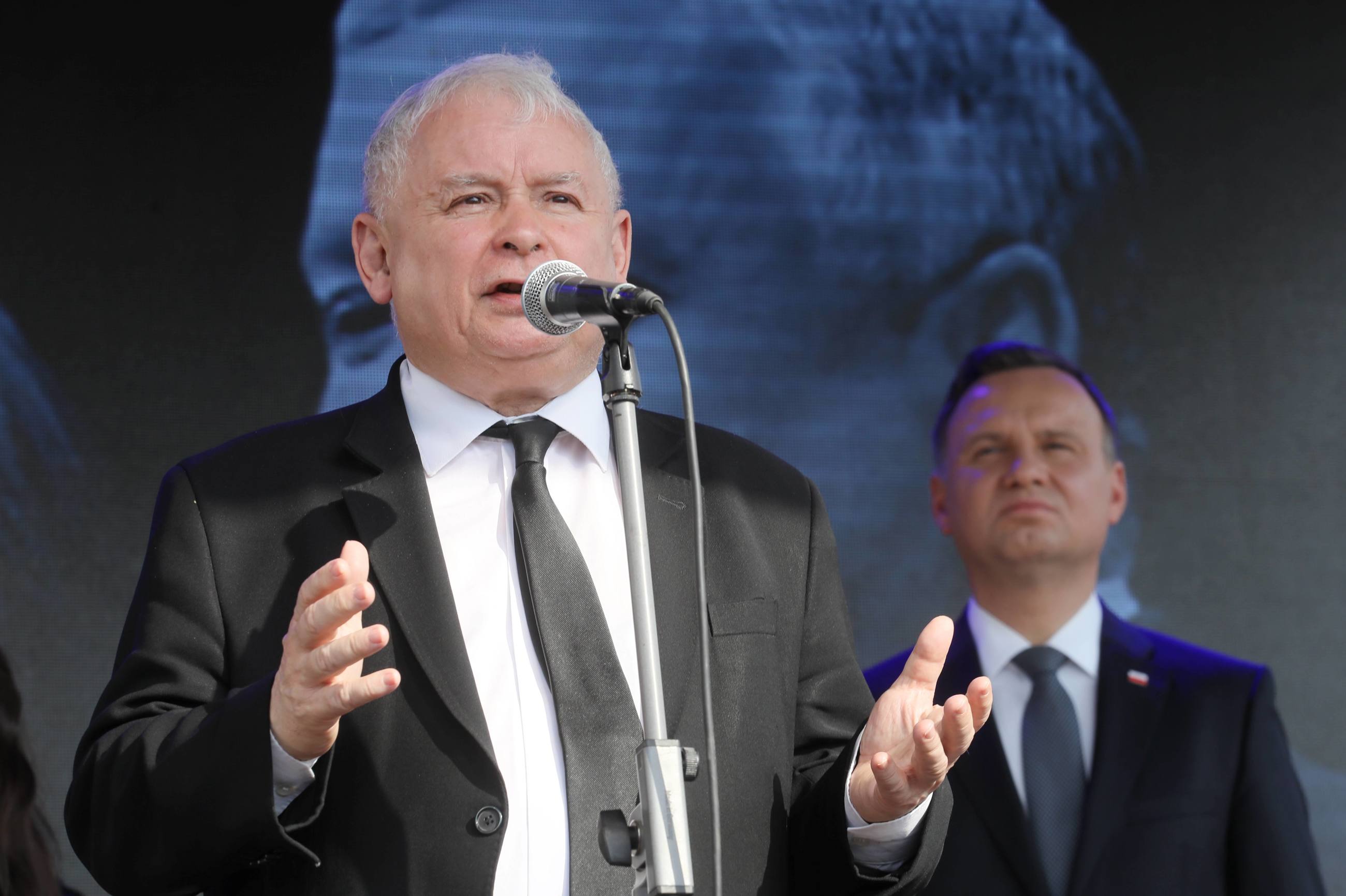 Jarosław Kaczyński i Andrzej Duda