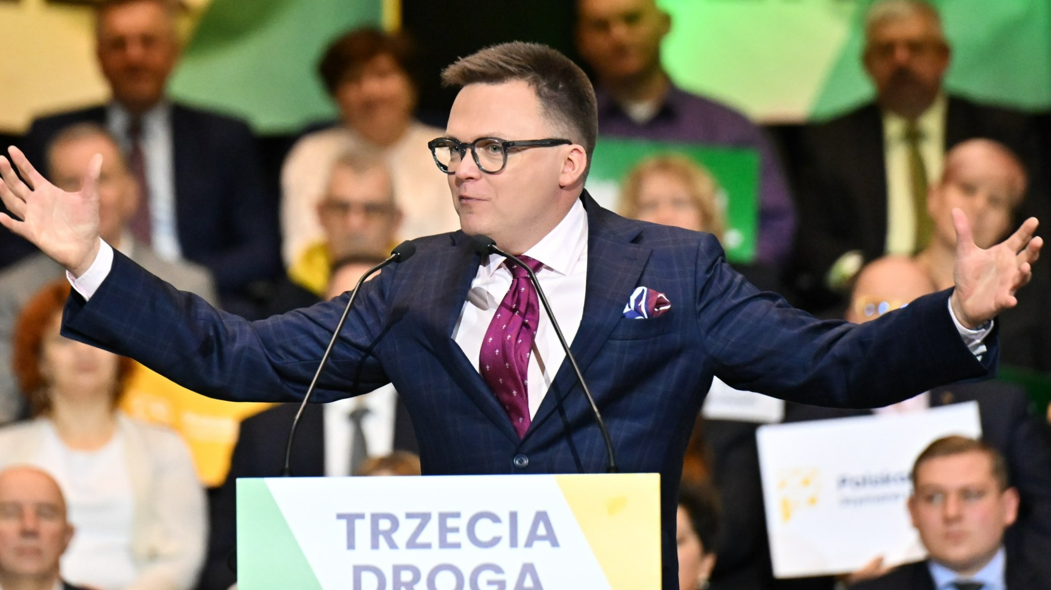 Marszałek Sejmu, lider Polski 2050 Szymon Hołownia